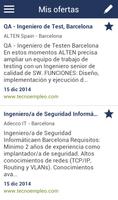 Trabajo - Ofertas de Empleo تصوير الشاشة 3