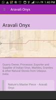 Aravali Onyx Affiche
