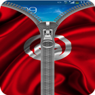 Tunisia Flag Zipper Lock icon