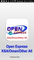 Open Express KSA/OMAN/Other All Affiche