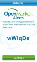 OpenMarket Alerts poster