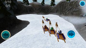 Santa Xmas Sleigh Racing 3D โปสเตอร์