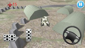 Tank Driving & Parking Sim 3D imagem de tela 1