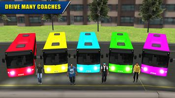 巴士模拟器 - 3D驾驶游戏 海报