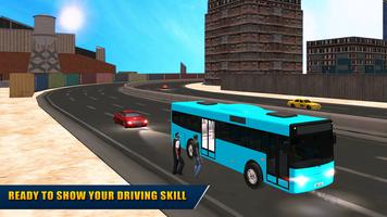Stadt Buswagen Simulator fahren 2017 - 3D Screenshot 3