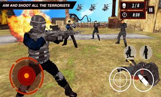 Army Sniper Commando Shooter3D الملصق