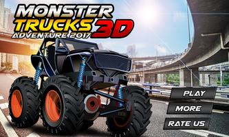 Monster Truck Off-road Driving Affiche