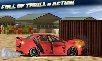 Sports Car Crash Engine-Best Crash Simulator 2018 Affiche