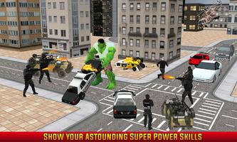 Incredible Monster Superhero Pro Crime City capture d'écran 3