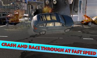 Real Prado Car Engine Crash 2018 - Death Driving capture d'écran 2