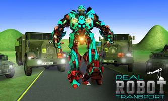Super Robot Transport Truck 3D plakat