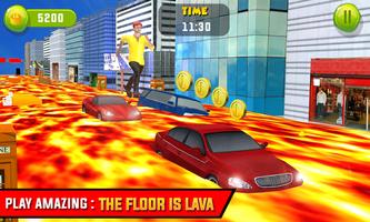 The Floor is Lava–Amazing Real Challenge Games 17 الملصق
