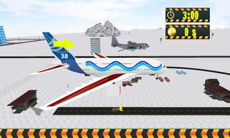 Cargo Airplane Truck Transporter 3D - FREE Game screenshot 1