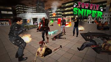Zombie Sniper Hunter-3D FPS Shooter Games Survival capture d'écran 1