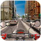 Motorrad Racer City Driving - Bestes Fahrrad Zeichen