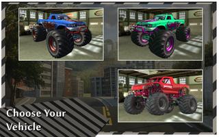 Monster truck racing - Conduire un camion monstre capture d'écran 3