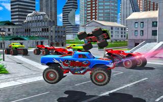 Monster truck racing - Conduire un camion monstre capture d'écran 1