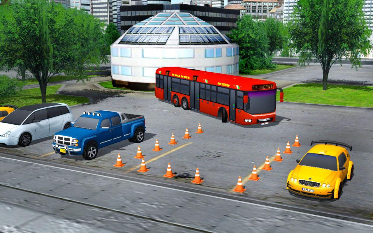مدينة حافلة ألعاب القيادة: حافلة وقوف السيارات APK للاندرويد تنزيل