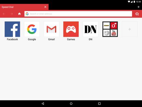 Opera Mini browser beta apk screenshot