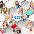 3D Photo Collage Maker icône