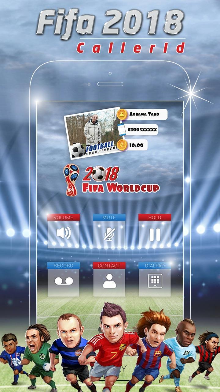 Caller Screen - FIFA World Cup 2018 PCI Theme pour Android - Téléchargez  l'APK
