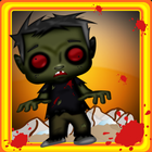 Zombie fast dash race-icoon