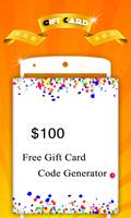 Free Gift Card Generator پوسٹر