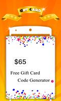 Free Gift Card Generator ảnh chụp màn hình 1