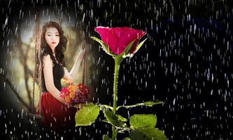 برنامه‌نما Rain Photo frame عکس از صفحه