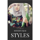 Estilos modernos Hijab ícone