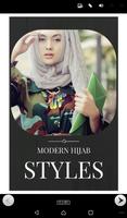 Estilos modernos Hijab Cartaz