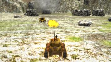 Tanks Battle 3D - World War 3 capture d'écran 2