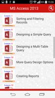 MS Access Tutorial Free captura de pantalla 1
