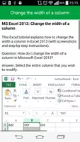 Learn Excel Tutorial Free Ekran Görüntüsü 5