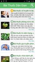 Bai Thuoc dan gian | Thuoc Nam 截图 1