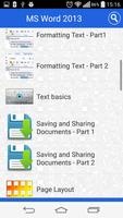 Tutorial for MS Word Free syot layar 2