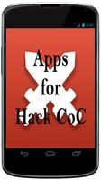 برنامه‌نما Apps for Hack Clash of Clans عکس از صفحه