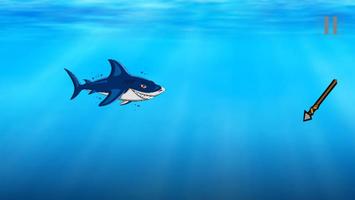 Shark swim hook Affiche