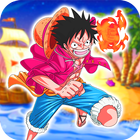 Luffy One Pirate Fight Battle Hero 2018-icoon