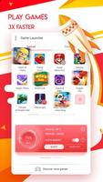 Game Booster - faster & optimize speed booster plakat