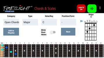 Fretlight Chords & Scales الملصق
