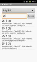 Opten új Ptk. konverziós tábla screenshot 2