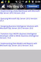 MS MCSE Business Intelligence โปสเตอร์