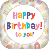 Happy Birthday Greetings Card Maker আইকন
