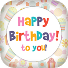 Happy Birthday Greetings Card Maker icono