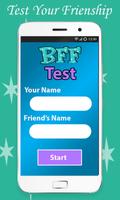 BFF测试 - 你的友谊恶作剧的百分比 海報