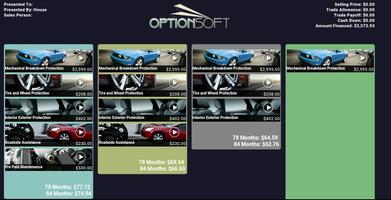 OptionSoft Mobile Menu capture d'écran 1