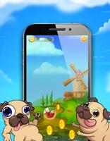 Pug - Pet Dog Running Game Plakat