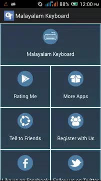 Screenshot 2 for Malayalam Keyboard