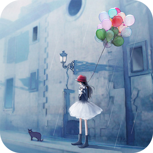Sfondi desktop Rainy Day Girl